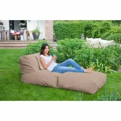 BAUHAUS Outbag Outdoor-Sitzsack Peak Plus Mud, L X B: 180 X 90 Cm, 100 % Polyester -Cheap Regale Store 12 4199