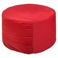 BAUHAUS Outbag Outdoor-Sitzhocker Rund Rock Plus Red, Ø X H: 60 X 35 Cm, 100 % Polyester -Cheap Regale Store 12 4208