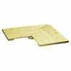 BAUHAUS Regalux Regalsystem Heavy Eckboden 46,2 X 85 Cm, Holz