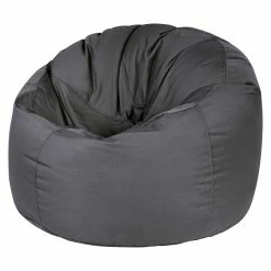 BAUHAUS Outbag Outdoor-Sitzsack Donut Plus Anthrazit, Ø X H: 90 X 45 Cm, 100 % Polyester -Cheap Regale Store 12 4228