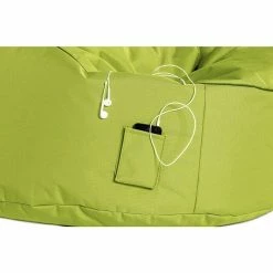 BAUHAUS Sitzsack Swing Scuba Set Inkl. Dotcom 95 X 90 Cm, Grün, 100 % Polyester/100 % Polyvinylchlorid -Cheap Regale Store 12 4240