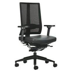 BAUHAUS Rovo Chair Bürostuhl XN 5060 Schwarz, Armlehnen