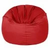 BAUHAUS Outbag Outdoor-Sitzsack Donut Plus Red, Ø X H: 90 X 45 Cm, 100 % Polyester