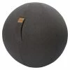 BAUHAUS Sitting Ball Gymnastikball Felt Anthrazit, Durchmesser: 65 Cm, Material Bezug: 100 % Polyester