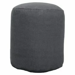 BAUHAUS Sitzhocker Ø X H: 38 X 45 Cm, Castor Grey