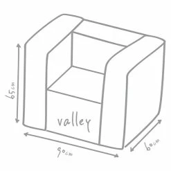 BAUHAUS Outbag Outdoor-Sitzsack Valley Plus Beige, L X B X H: 60 X 90 X 65 Cm, 100 % Polyester -Cheap Regale Store 12 4328