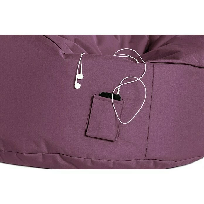 BAUHAUS Sitzsack Swing Scuba Set Inkl. Dotcom 95 X 90 Cm, Aubergine, 100 % Polyester/100 % Polyvinylchlorid 4 BAUHAUS Sitzsack Swing Scuba Set Inkl. Dotcom 95 X 90 Cm, Aubergine, 100 % Polyester/100 % Polyvinylchlorid – Bild 4