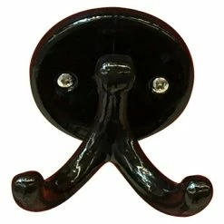 BAUHAUS Häfele Garderobenhaken Höhe: 70 Mm, Schwarz