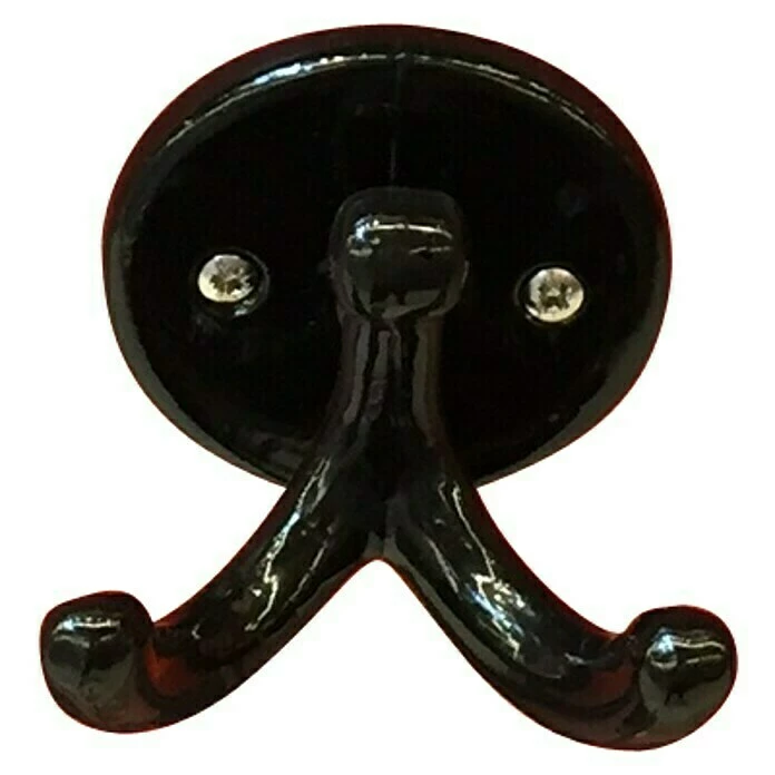 BAUHAUS Häfele Garderobenhaken Höhe: 70 Mm, Schwarz 1 BAUHAUS Häfele Garderobenhaken Höhe: 70 Mm, Schwarz