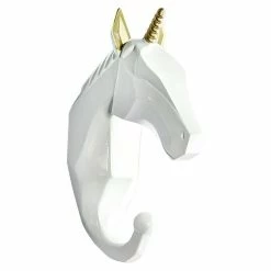 BAUHAUS Garderobenhaken Einhorn L X B X H: 4 X 7 X 12 Cm, Weiß -Cheap Regale Store 12 4406