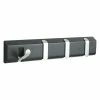 BAUHAUS Umbra Garderobenleiste Taper L X B X H: 44,4 X 17,1 X 6,9 Cm, Material: Metall/Holz, Schwarz