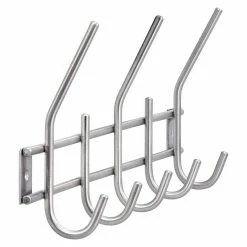 BAUHAUS Siro Garderobenleiste L X B X H: 380 X 150 X 50 Mm, Anzahl Haken: 5 Stk. -Cheap Regale Store 12 4442