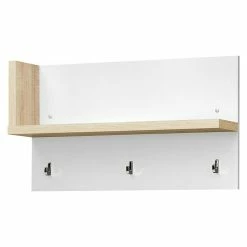 BAUHAUS CS Schmal Garderobenpaneel My Ell L X B X H: 22 X 86 X 50 Cm, Weiß