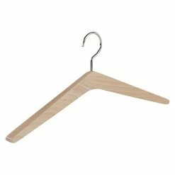 BAUHAUS Pador Kleiderbügel Wood Natur-Lackiert, Holz