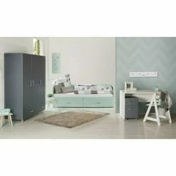 BAUHAUS Phönix Miami Garderobenpaneel L X B X H: 2,2 X 80 X 14 Cm, Mintgrün -Cheap Regale Store 12 4484