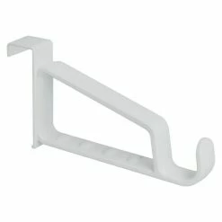 BAUHAUS Metaltex Türgarderobe L X B: 16,5 X 8 Cm, Anzahl Haken: 1 Stk., Weiß