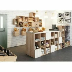 BAUHAUS Astigarraga Dinamic Holzregal L X B X H: 33 X 70,8 X 105,4 Cm, Holz -Cheap Regale Store 12 450