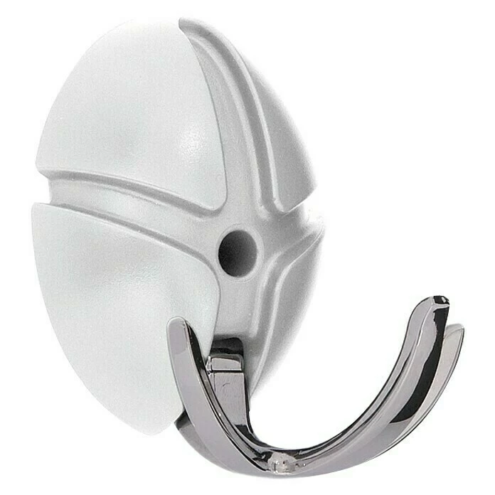 BAUHAUS Spinder Design Garderobenhaken Tick Anzahl Haken: 3 Stk., L X B X H: 75 X 35 X 95 Mm, Weiß 2 BAUHAUS Spinder Design Garderobenhaken Tick Anzahl Haken: 3 Stk., L X B X H: 75 X 35 X 95 Mm, Weiß – Bild 2