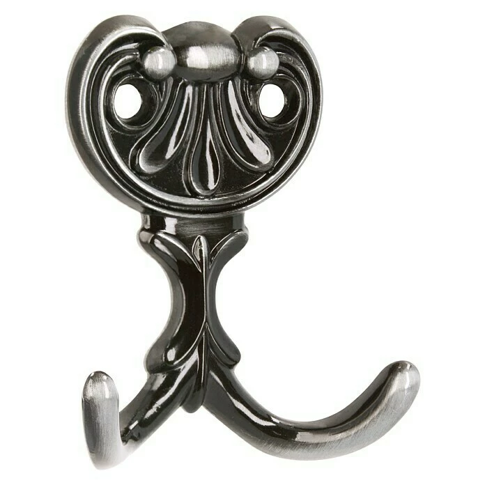 BAUHAUS Siro Garderobenhaken L X B X H: 56 X 66 X 20 Mm, Anzahl Haken: 1 Stk., Eisen Antik 1 BAUHAUS Siro Garderobenhaken L X B X H: 56 X 66 X 20 Mm, Anzahl Haken: 1 Stk., Eisen Antik