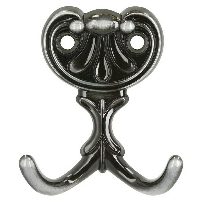 BAUHAUS Siro Garderobenhaken L X B X H: 56 X 66 X 20 Mm, Anzahl Haken: 1 Stk., Eisen Antik 2 BAUHAUS Siro Garderobenhaken L X B X H: 56 X 66 X 20 Mm, Anzahl Haken: 1 Stk., Eisen Antik – Bild 2