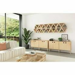 BAUHAUS Astigarraga Wandregal L X B X H: 25 X 36 X 36 Cm, Holz -Cheap Regale Store 12 455