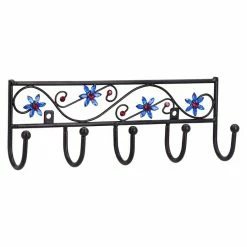 BAUHAUS Siro Garderobenleiste 2165-260PB12JE 8 L X B X H: 260 X 90 X 50 Mm, Anzahl Haken: 5 Stk., Schwarz/Blau 7 BAUHAUS Siro Garderobenleiste 2165-260PB12JE 8 L X B X H: 260 X 90 X 50 Mm, Anzahl Haken: 5 Stk., Schwarz/Blau -Cheap Regale Store 12 4552