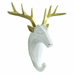 BAUHAUS Garderobenhaken Rentier L X B X H: 16 X 6,2 X 17 Cm, Weiß -Cheap Regale Store 12 4674