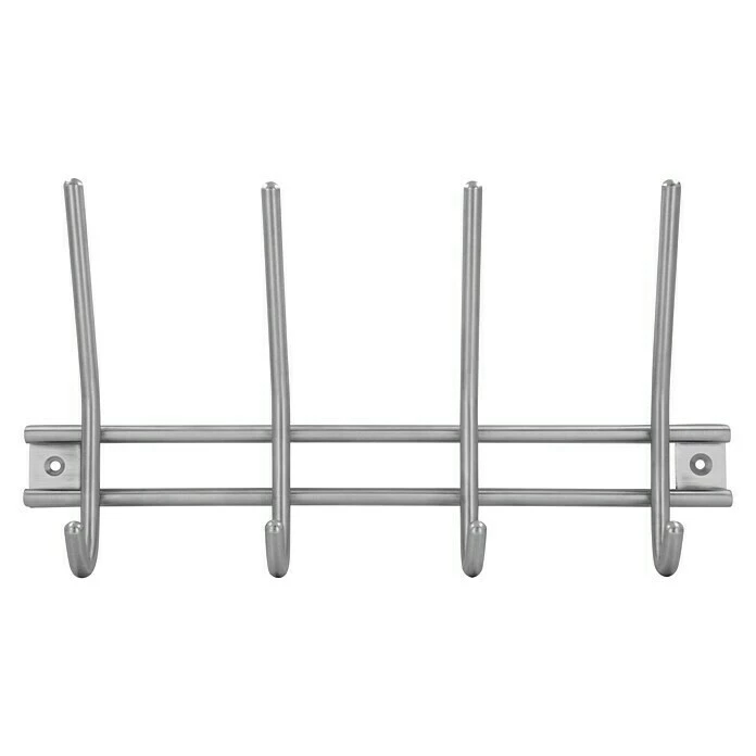 BAUHAUS Siro Garderobenleiste 2196-300N1V L X B X H: 300 X 160 X 50 Mm, Anzahl Haken: 4 Stk. 1 BAUHAUS Siro Garderobenleiste 2196-300N1V L X B X H: 300 X 160 X 50 Mm, Anzahl Haken: 4 Stk.