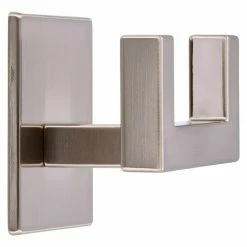 BAUHAUS Siro Garderobenhaken 2331/ZN21KV1S L X B X H: 60 X 50 X 38 Mm, Anzahl Haken: 1 Stk., Vernickelt Poliert