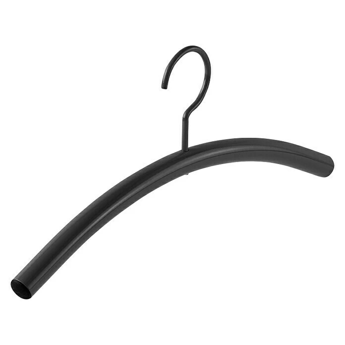 BAUHAUS Pador Kleiderbügel Dateless Schwarz, Metall 1 BAUHAUS Pador Kleiderbügel Dateless Schwarz, Metall