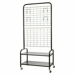 BAUHAUS Store It Kleiderwagen L X B X H: 45 X 167 X 77 Cm, Rollen, Metall