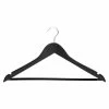 BAUHAUS Pador Kleiderbügel Formbügel Lotusholz Schwarz, Holz