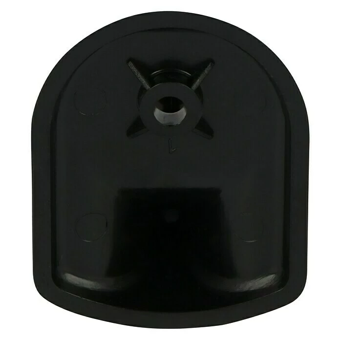 BAUHAUS Häfele Garderobenhaken Kunststoff, Schwarz 3 BAUHAUS Häfele Garderobenhaken Kunststoff, Schwarz – Bild 3