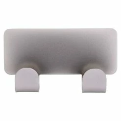 BAUHAUS Siro Garderobenleiste 2178-722N4KV1S L X B X H: 72 X 41 X 16 Mm, Anzahl Haken: 2 Stk. -Cheap Regale Store 12 4760