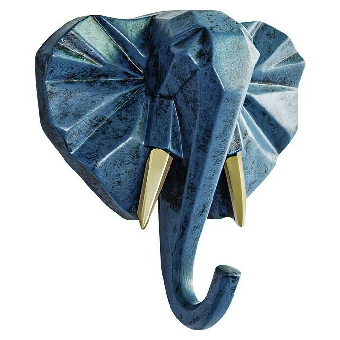 BAUHAUS Garderobenhaken Elefant L X B X H: 10,6 X 4 X 10,8 Cm, Blau 1 BAUHAUS Garderobenhaken Elefant L X B X H: 10,6 X 4 X 10,8 Cm, Blau