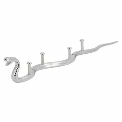 BAUHAUS Siro Hakenleiste 2088 Chrom L X H: 369 X 40 Mm, Anzahl Haken: 4 Stk. -Cheap Regale Store 12 4775