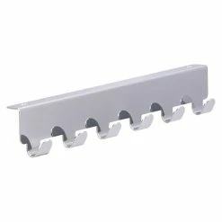 BAUHAUS Siro Türgarderobe L X H: 240 X 41 Mm, Anzahl Haken: 6 Stk., Verchromt