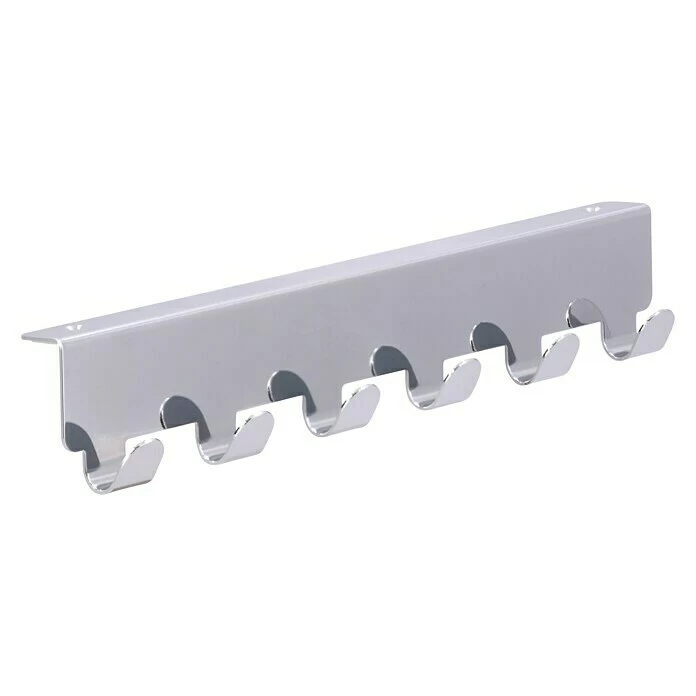 BAUHAUS Siro Türgarderobe L X H: 240 X 41 Mm, Anzahl Haken: 6 Stk., Verchromt 1 BAUHAUS Siro Türgarderobe L X H: 240 X 41 Mm, Anzahl Haken: 6 Stk., Verchromt