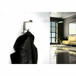 BAUHAUS Siro Garderobenhaken 2324/ZN21 L X B X H: 70 X 92 X 80 Mm, Anzahl Haken: 1 Stk., Farbe: Edelstahl -Cheap Regale Store 12 4854