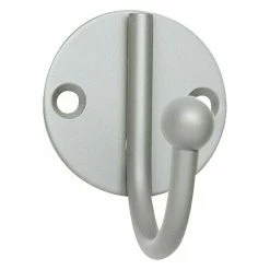 BAUHAUS Portaferm Trend-Line Mantelhaken Ausstattung: 1 Haken, Ø X L: 5 X 4,7 Cm, Grau