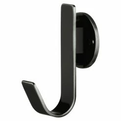 BAUHAUS Häfele Garderobenhaken L X B X H: 60 X 20 X 92 Mm, Schwarz