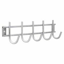 BAUHAUS Siro Garderobenleiste 380N1V1E L X B X H: 380 X 80 X 50 Mm, Anzahl Haken: 5 Stk.