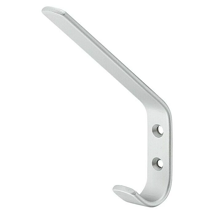 BAUHAUS Häfele Garderobenhaken L X B X H: 93 X 18 X 160 Mm, Aluminium/Silber 1 BAUHAUS Häfele Garderobenhaken L X B X H: 93 X 18 X 160 Mm, Aluminium/Silber