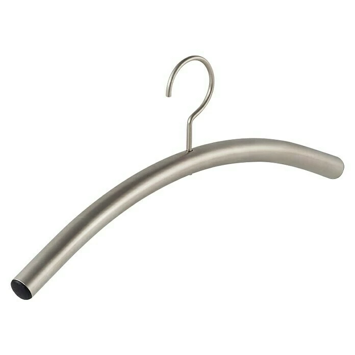 BAUHAUS Pador Kleiderbügel Dateless Vernickelt, Metall 1 BAUHAUS Pador Kleiderbügel Dateless Vernickelt, Metall