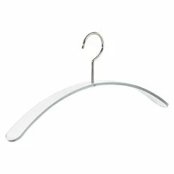 BAUHAUS Pador Kleiderbügel Curve Transparent, Acrylglas
