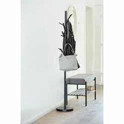 BAUHAUS Garderobenständer Loft Ø X H: 30 X 170 Cm, Anzahl Haken: 15, Schwarz 11 BAUHAUS Garderobenständer Loft Ø X H: 30 X 170 Cm, Anzahl Haken: 15, Schwarz -Cheap Regale Store 12 4931