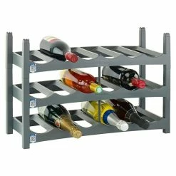 BAUHAUS Rotho Flaschenregal L X B X H: 60 X 22 X 14 Cm, Kunststoff, Anzahl Flaschen: 6 Stk. 5 BAUHAUS Rotho Flaschenregal L X B X H: 60 X 22 X 14 Cm, Kunststoff, Anzahl Flaschen: 6 Stk. -Cheap Regale Store 12 494