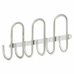 BAUHAUS Häfele Garderobenleiste L X B X H: 67 X 295 X 158 Mm, Anzahl Haken: 6 Stk., Silber