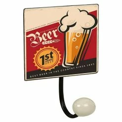 BAUHAUS Nesu Garderobenhaken Beer L X B X H: 155 X 100 X 70 Mm, Anzahl Haken: 1 Stk.