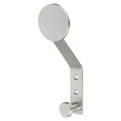 BAUHAUS Häfele Garderobenhaken L X B X H: 55 X 20 X 155 Mm, Anzahl Haken: 2 Stk.